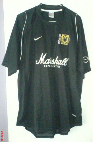 maillots milton keynes dons exterieur 2007-2008 rétro