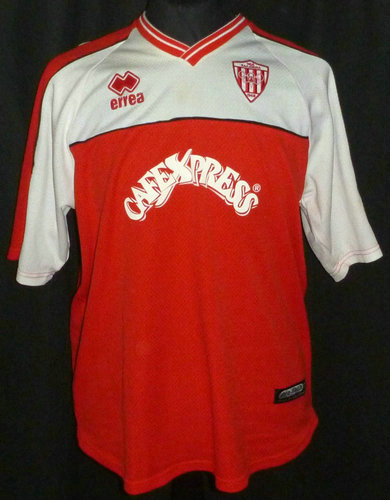 maillots nea salamina domicile 1998-1999 pas cher
