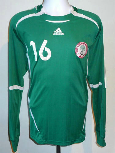 maillots nigeria domicile 2005-2007 rétro