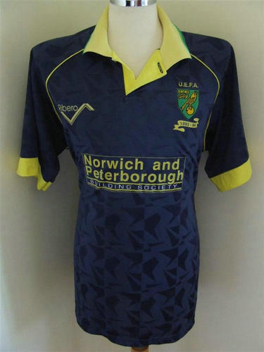 maillots norwich city réplique 1993-1994 rétro