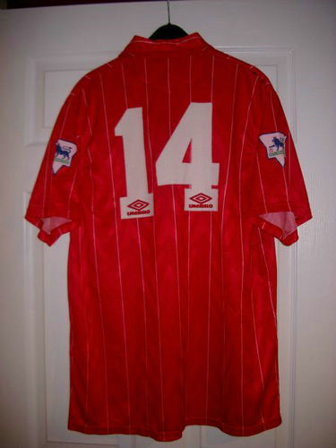 maillots nottingham forest domicile 1992-1993 rétro maillots nottingham forest domicile 1992-1993 rétro