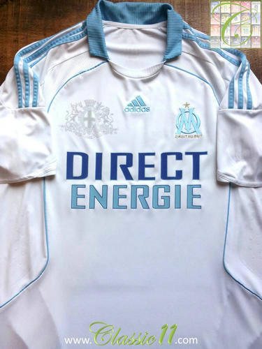 maillots om domicile 2008-2009 pas cher
