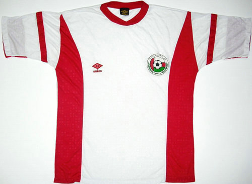 maillots oman exterieur 1988-1990 rétro