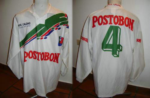 maillots once caldas exterieur 1996 pas cher