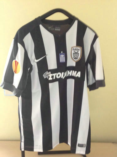 maillots paok salonique domicile 2014-2015 rétro