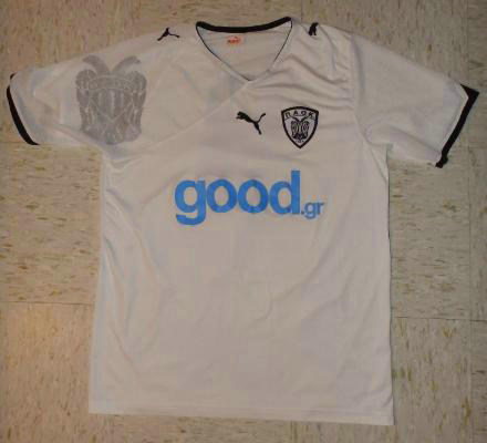 maillots paok salonique particulier 2010-2011 rétro
