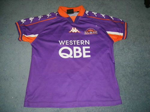 maillots perth glory domicile 1998-2000 rétro