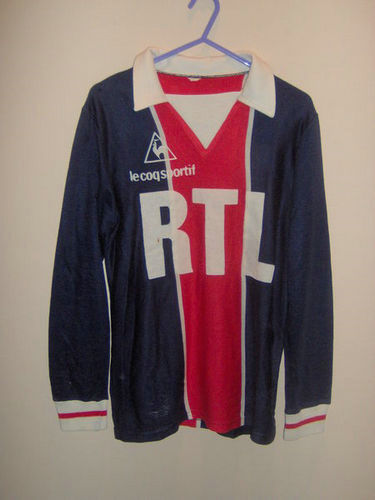 maillots psg domicile 1980-1981 rétro