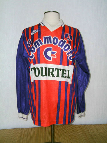 maillots psg domicile 1992-1993 rétro
