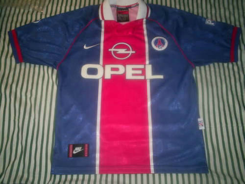 maillots psg domicile 1996-1997 rétro