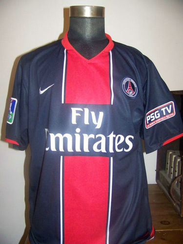 maillots psg domicile 2007-2008 rétro