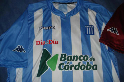 maillots racing de córdoba domicile 2008-2009 rétro