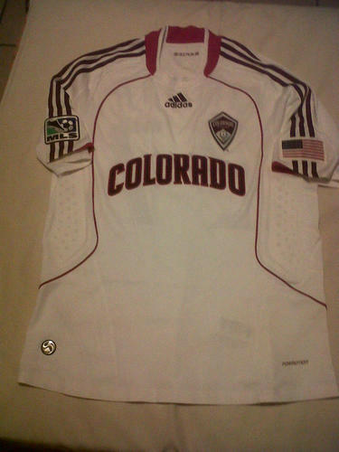 maillots rapids du colorado third 2008 pas cher