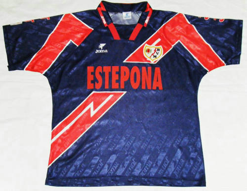 maillots rayo vallecano exterieur 1995-1996 rétro