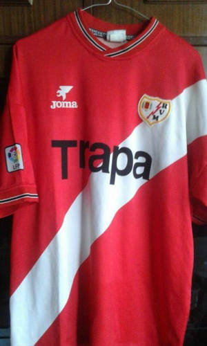 maillots rayo vallecano exterieur 1998-1999 pas cher