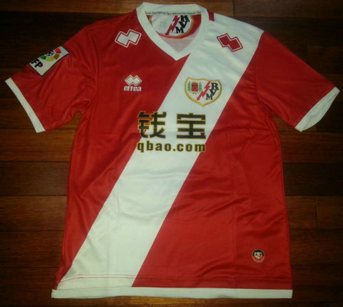 maillots rayo vallecano exterieur 2014-2015 rétro