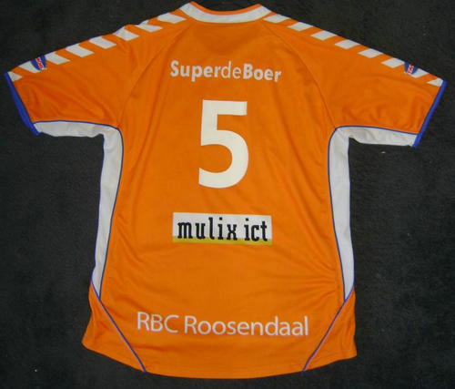 maillots rbc roosendaal domicile 2006-2007 rétro