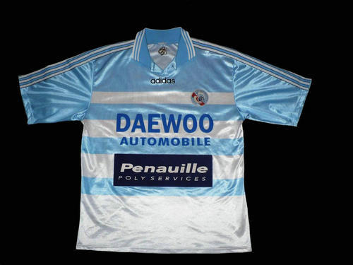 maillots rc strasbourg alsace domicile 1996-1997 rétro