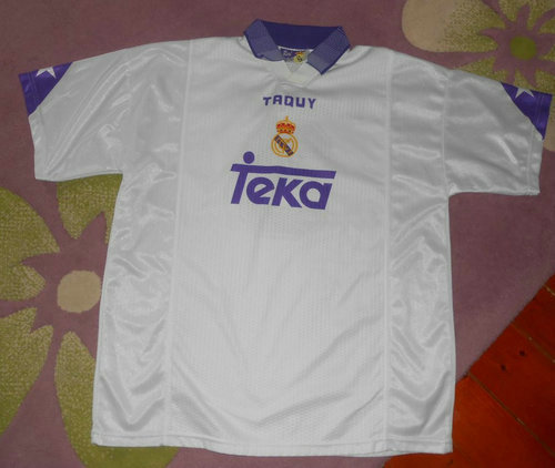 maillots real madrid domicile 1997-1998 pas cher