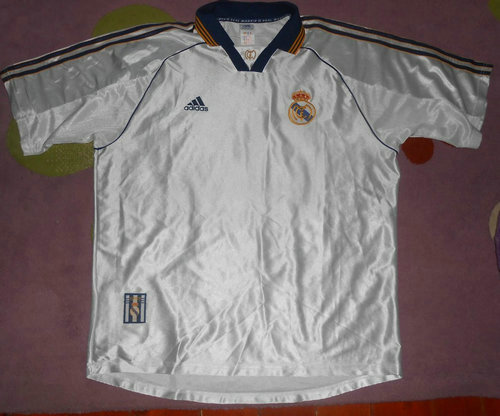 maillots real madrid domicile 1998-2000 pas cher