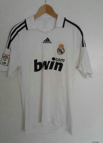 maillots real madrid domicile 2008-2009 rétro