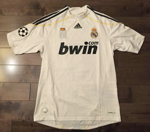 maillots real madrid domicile 2009-2010 rétro