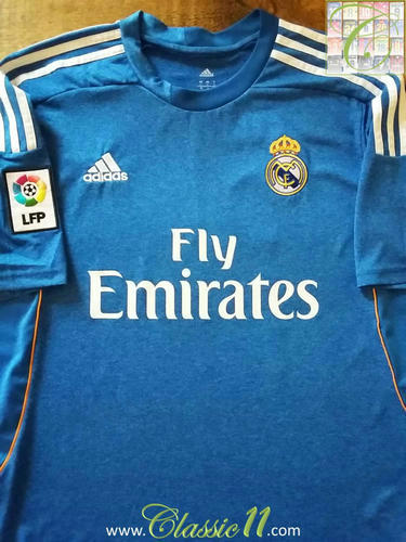 maillots real madrid exterieur 2013-2014 rétro