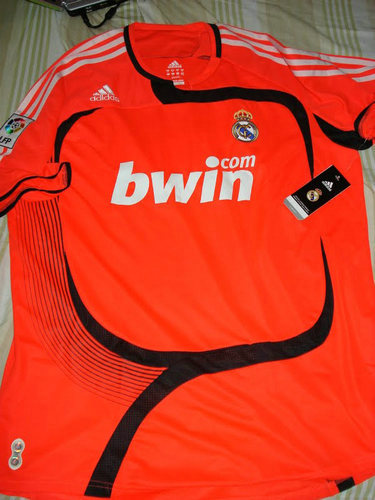 maillots real madrid gardien 2007-2008 rétro
