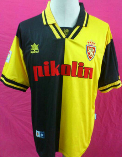 maillots real saragosse exterieur 1999-2001 pas cher