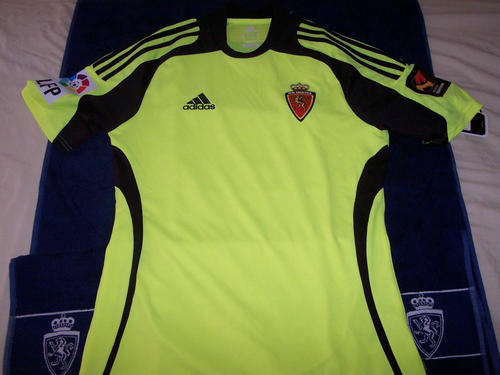 maillots real saragosse exterieur 2010-2011 rétro
