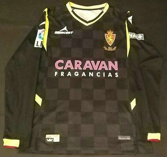 maillots real saragosse exterieur 2014-2015 rétro