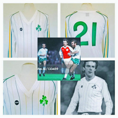 maillots république d'irlande exterieur 1984 rétro