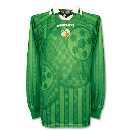 maillots république d'irlande réplique 1997-1999 rétro