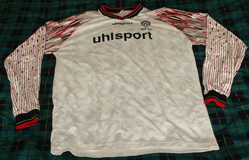 maillots rhyl fc domicile 1998-1999 rétro