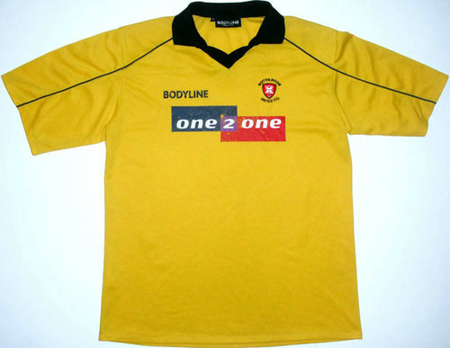maillots rotherham united fc third 2001-2003 pas cher