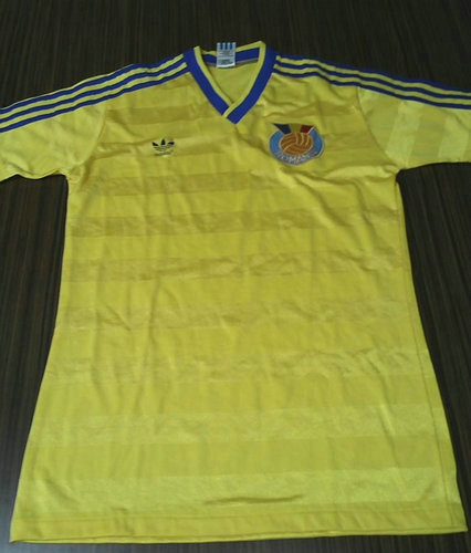 maillots roumanie domicile 1984 rétro