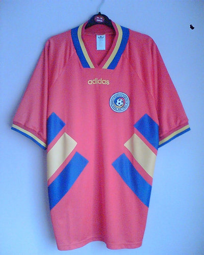 maillots roumanie exterieur 1994 rétro