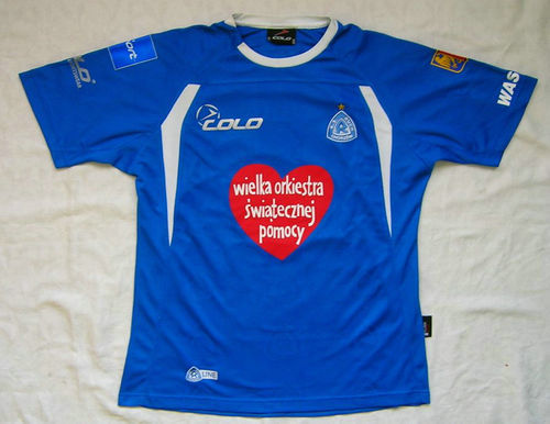 maillots ruch chorzów domicile 2008-2009 rétro