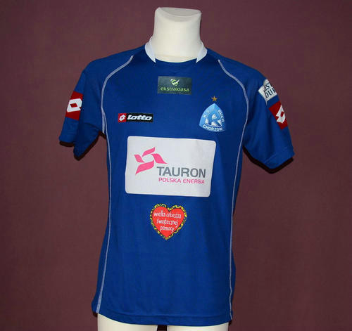 maillots ruch chorzów domicile 2010-2011 rétro