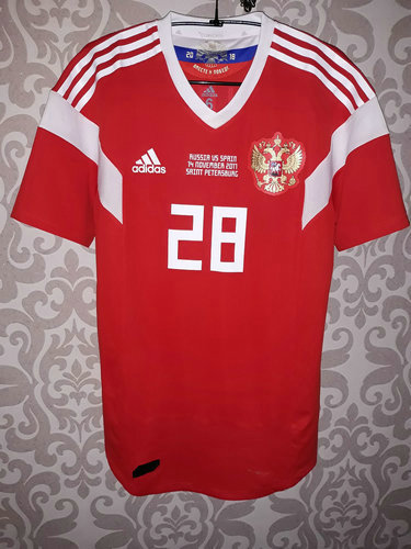 maillots russie domicile 2017-2018 rétro