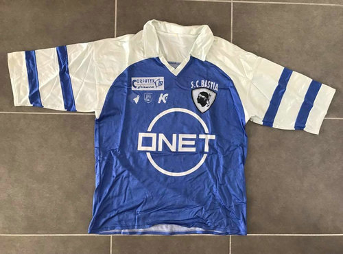 maillots sc bastia domicile 1991-1992 pas cher