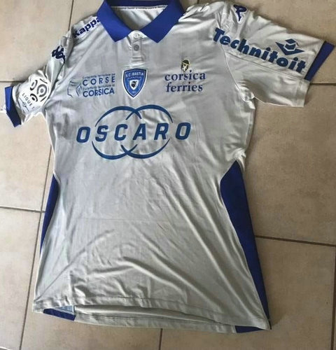 maillots sc bastia exterieur 2014-2015 pas cher