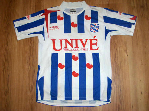 maillots sc heerenveen domicile 2006-2007 rétro