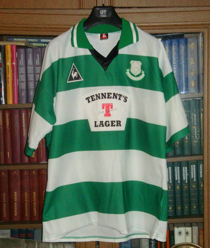 maillots shamrock rovers domicile 1994-1995 rétro