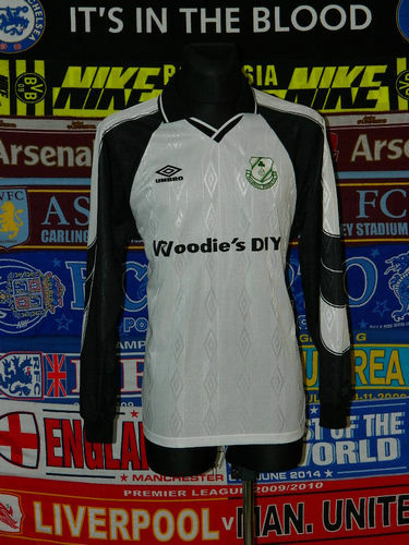 maillots shamrock rovers exterieur 1999-2000 rétro