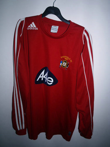 maillots sheffield fc domicile 2006-2007 rétro