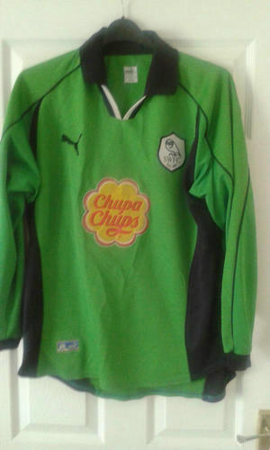 maillots sheffield wednesday gardien 2000-2001 rétro