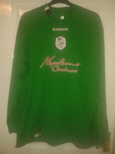 maillots sheffield wednesday gardien 2003-2005 rétro