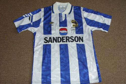 maillots sheffield wednesday réplique 1992-1993 rétro