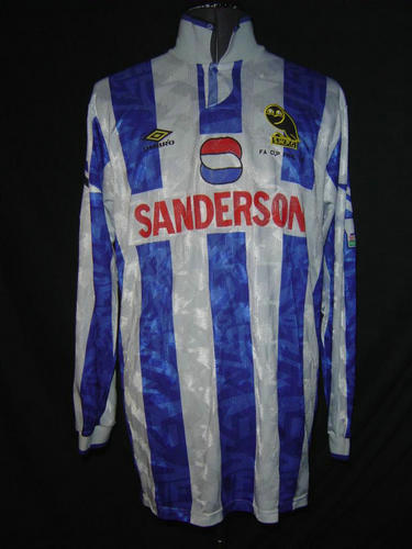 maillots sheffield wednesday réplique 1993 rétro